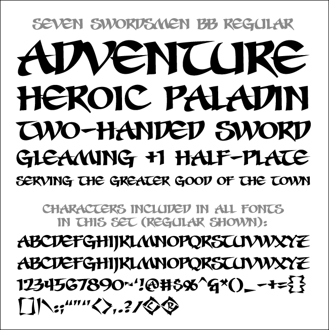 Seven Swordsmen - Image 2