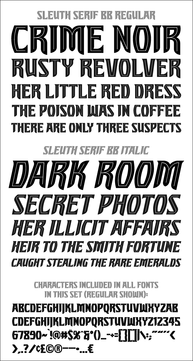 Sleuth Serif - Image 2