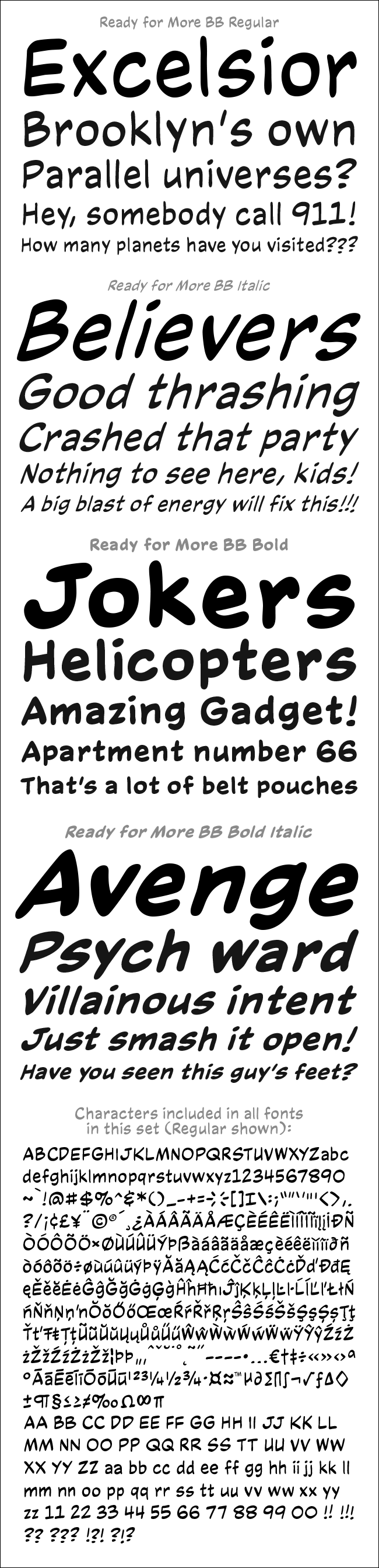 Typeface Team-Up Font Pack #1 - Image 3